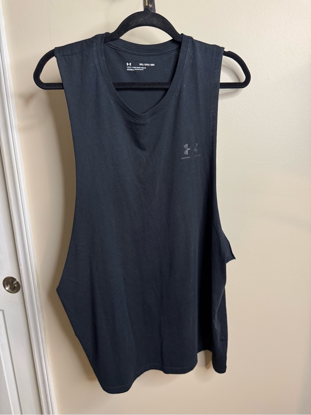 Under Armour Muscle Tank Top - 2XL, Black